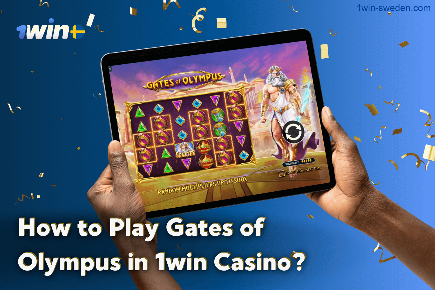 How to Play Gates of Olympus at 1win Casino?