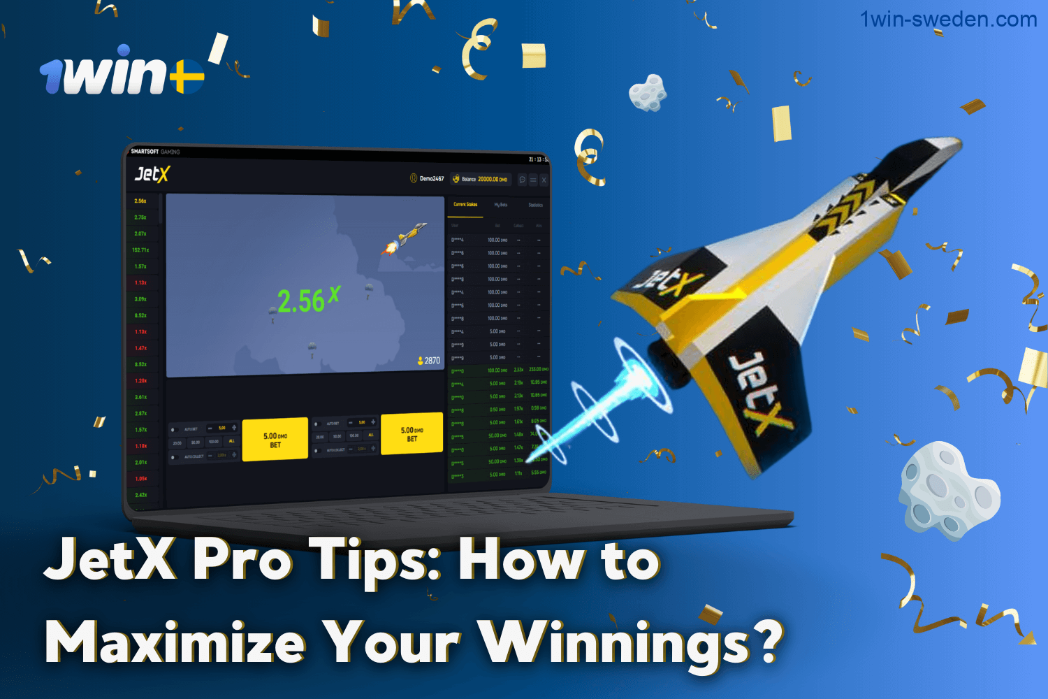 JetX Pro Tips: How to Maximize Your Winnings at 1win Casino?