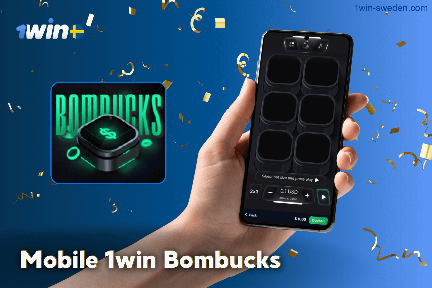 Mobile Version of 1win Casino Bombucks